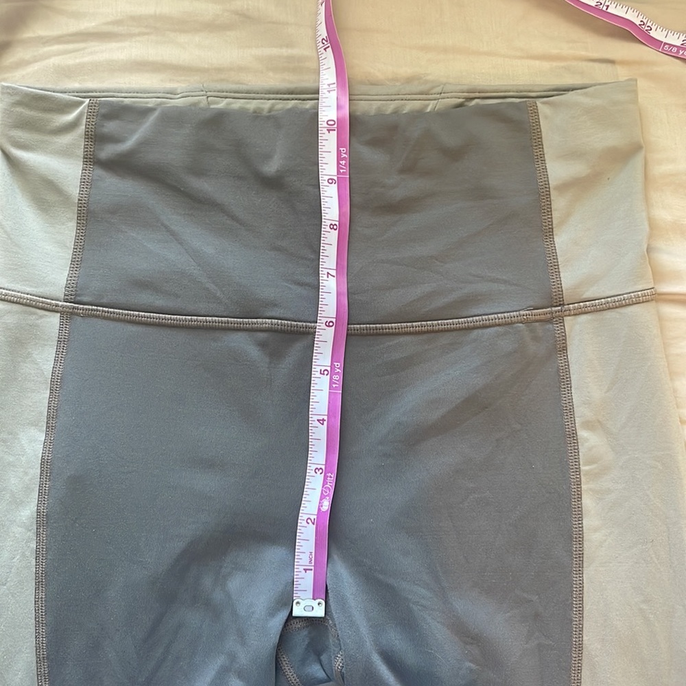 Athleta Spar Colorblock‎ 7/8 Tight Color Silver Bells size small - Picture 13 of 14